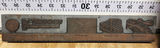 Letterpress Print Block Advertising Lot - thumbnail 4 of 13