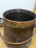 Vintage Brass & Copper Covered Urn - thumbnail 3 of 6