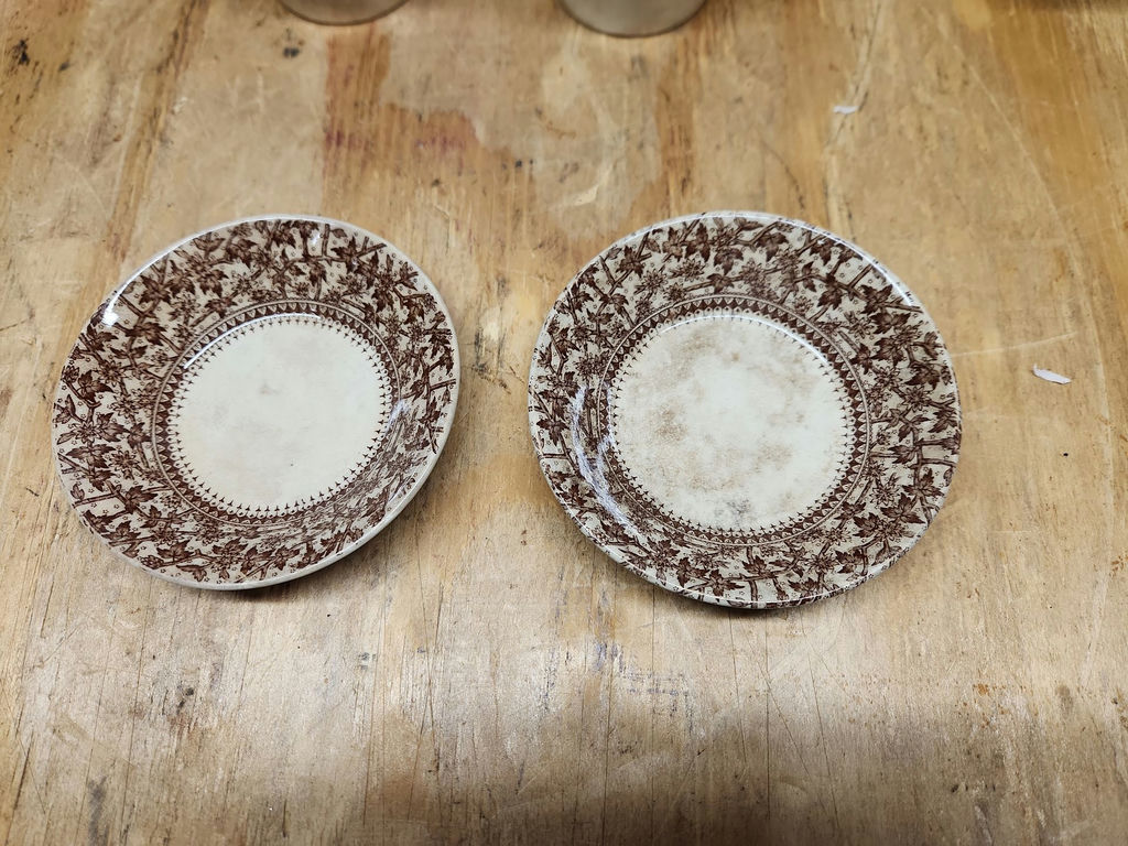 D.B. & Co Imperial Brown Transferware Lot - image 9 of 43