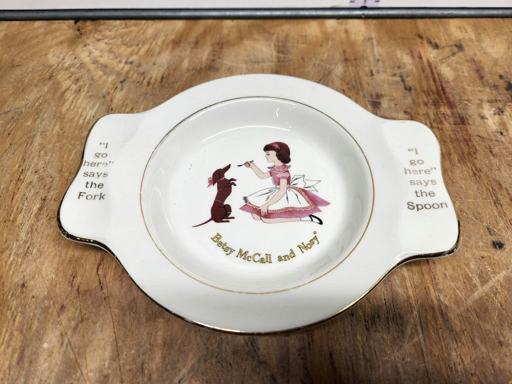 Rare Mickey Mouse Lusterware Ashtray - image 7 of 9