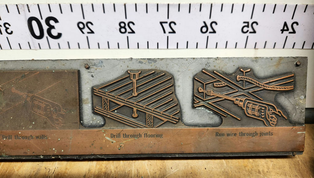 Letterpress Print Block Advertising Lot - image 6 of 13