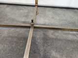 Mid-century Brass & Glass Oval Coffee Table - thumbnail 14 of 19
