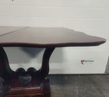 Antique Mahogany Flip Top Card Table - thumbnail 11 of 17