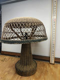 Wicker Lamp - thumbnail 2 of 10