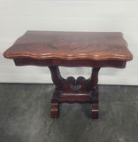 Antique Mahogany Flip Top Card Table - thumbnail 1 of 17