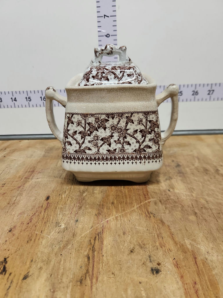 D.B. & Co Imperial Brown Transferware - image 30 of 34
