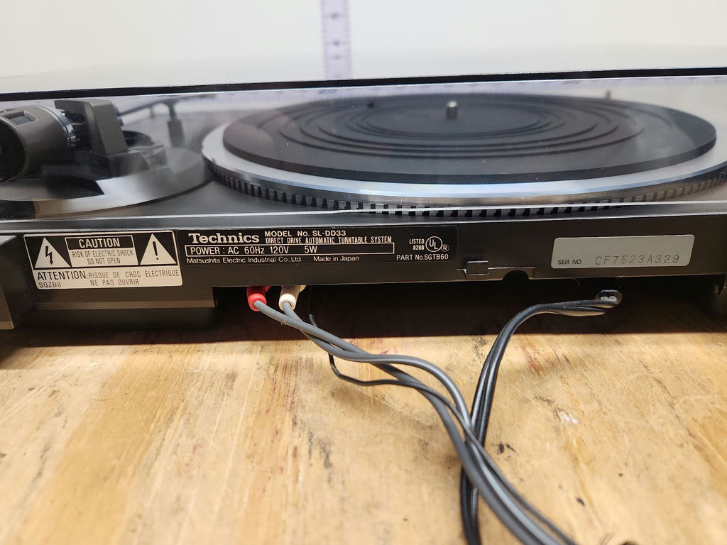 Technics SL-DD33 Turntable - image 12 of 12