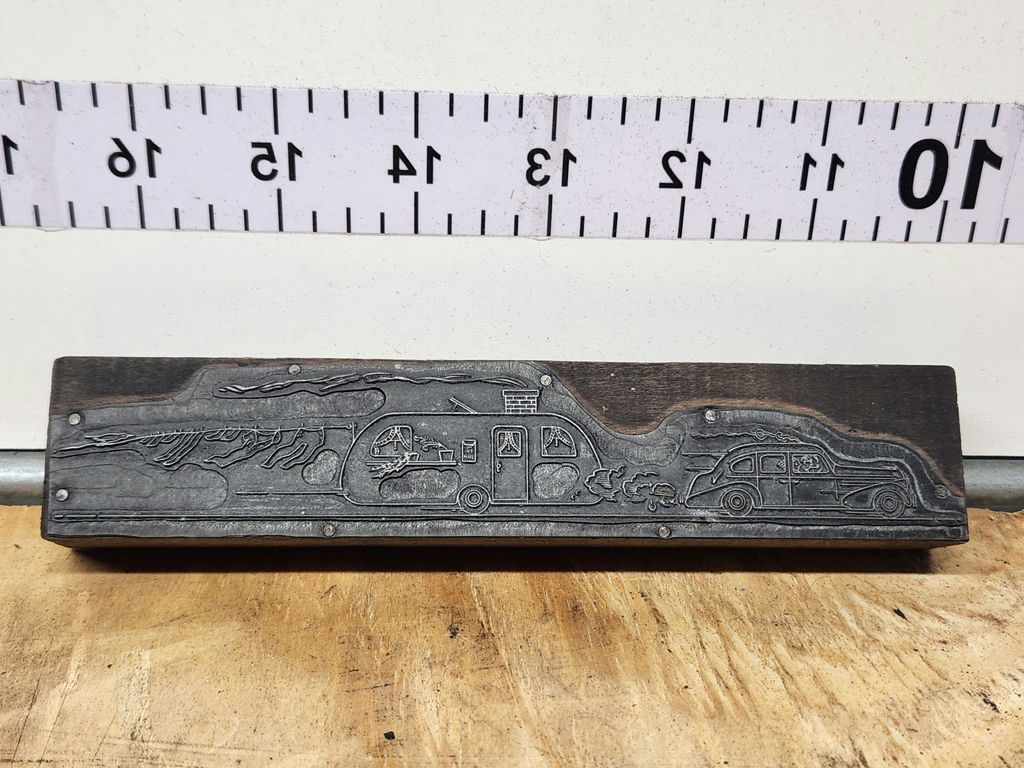 Gas & Oil Letterpress Print Block Lot - image 6 of 8