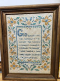 Framed Sampler - thumbnail 2 of 6