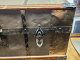 Vintage Dome Top Steamer Trunk - thumbnail 4 of 10