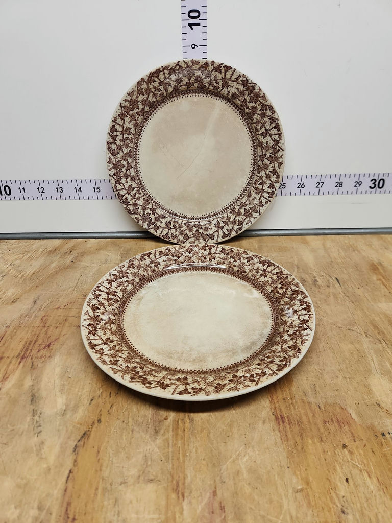 D.B. & Co Imperial Brown Transferware - image 15 of 24