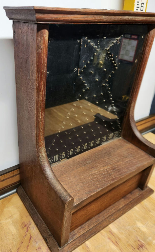 Antique Penny Drop Coin Op Trade Stimulator - image 4 of 10