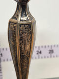 Monogrammed Sterling Silver Candlesticks - thumbnail 3 of 6