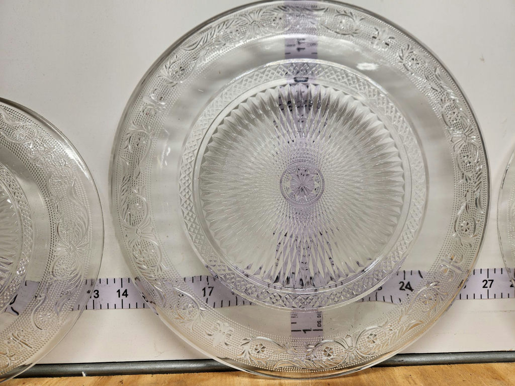 Pressed Plates & Platter Lot - image 10 of 13