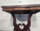 Antique Mahogany Flip Top Card Table - thumbnail 7 of 17