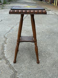 Antique Oak Victorian Lamp Table - thumbnail 3 of 4
