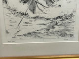 Seaman Etching Signed  - thumbnail 5 of 6