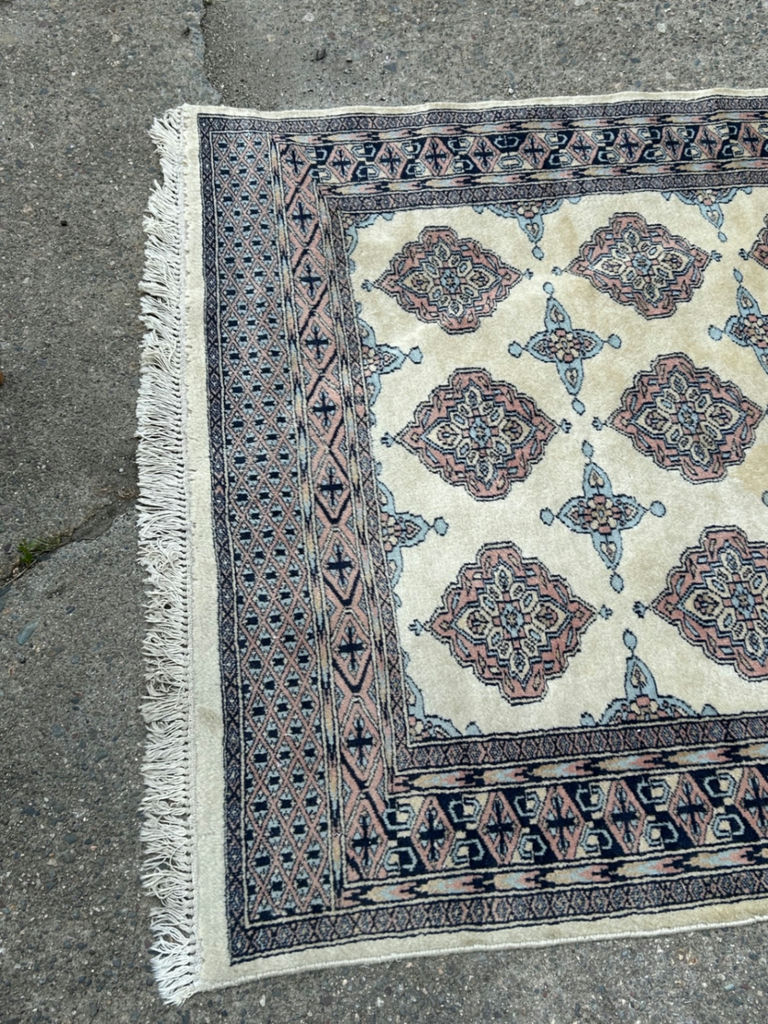 Hand Woven Bokhara Area Rug - image 4 of 5