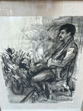 RISD Artist Charcoal Study Art Portrait  - thumbnail 4 of 5