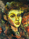 RISD Artist MIX-Media Painting  - thumbnail 2 of 6