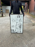 RISD Charcoal Drawing Study Art Nude Portrait  - thumbnail 3 of 4