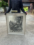 RISD Artist Charcoal Study Art Portrait  - thumbnail 2 of 5