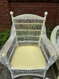 Vintage Wicker Patio Chairs - thumbnail 4 of 4