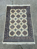 Hand Woven Bokhara Area Rug - thumbnail 1 of 5