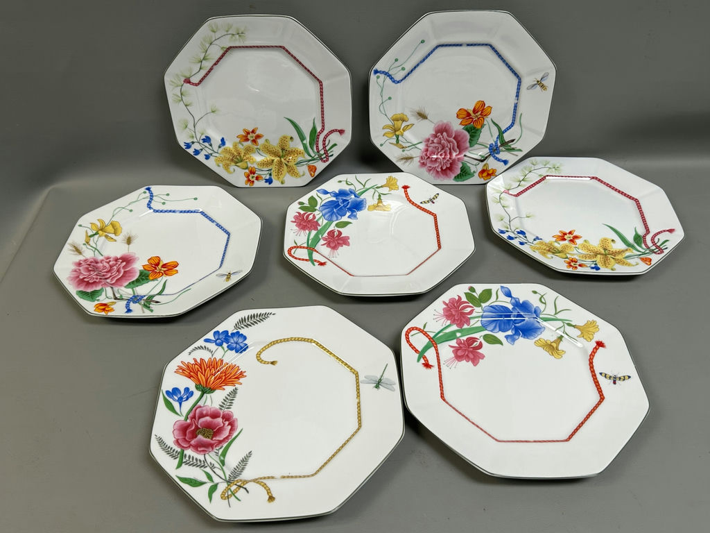 Lynn Chase Octagon Dinner Plates - image 3 of 4