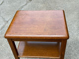 Antique Oak End Table - thumbnail 2 of 5