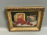 Semi-Still Life Oil on Board Signed Fred W. Smith - thumbnail 4 of 5