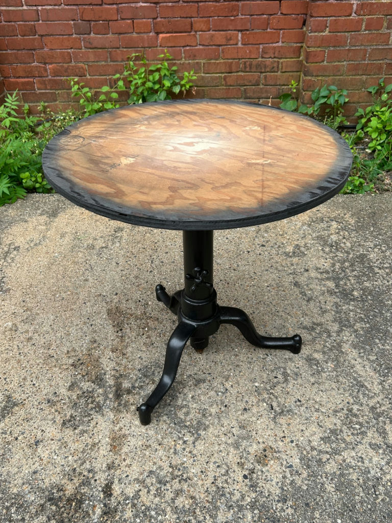 Vintage Marble Top Table - image 5 of 5