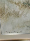 Signed Landscape Watercolor Painting  - thumbnail 2 of 5