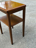 Antique Oak End Table - thumbnail 4 of 5