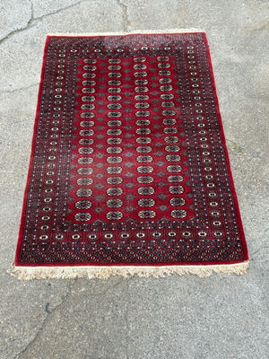 Red Bokhara Room Size Rug - Image 1 of 5