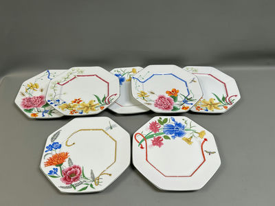 Lynn Chase Octagon Dinner Plates - Image 1 of 4