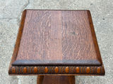 Antique Oak Victorian Lamp Table - thumbnail 2 of 4