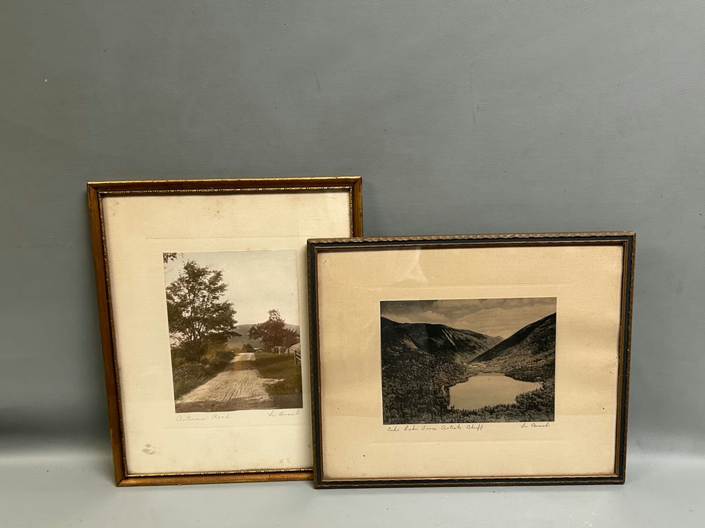 Signed Tinted Photos Scenic Landscape - image 1 of 5