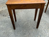 Antique Oak One Drawer Side Table - thumbnail 4 of 4