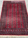 Red Bokhara Room Size  Rug  - thumbnail 3 of 5