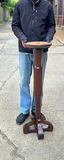 Victorian Mahogany Pedestal Plant Stand - thumbnail 2 of 6