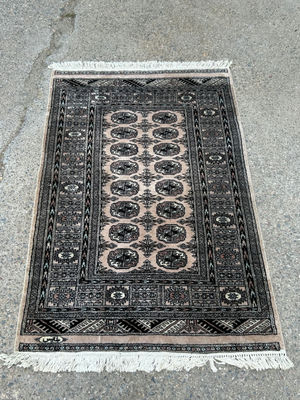 Hand Woven Bokhara Area Rug  - Image 1 of 4