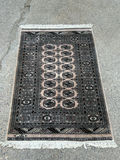 Hand Woven Bokhara Area Rug  - thumbnail 1 of 4