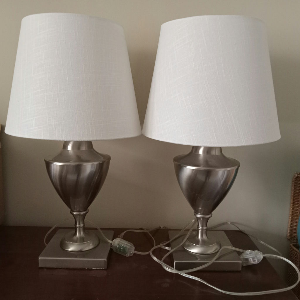 Brushed Nickel Lamps - image 1 of 8