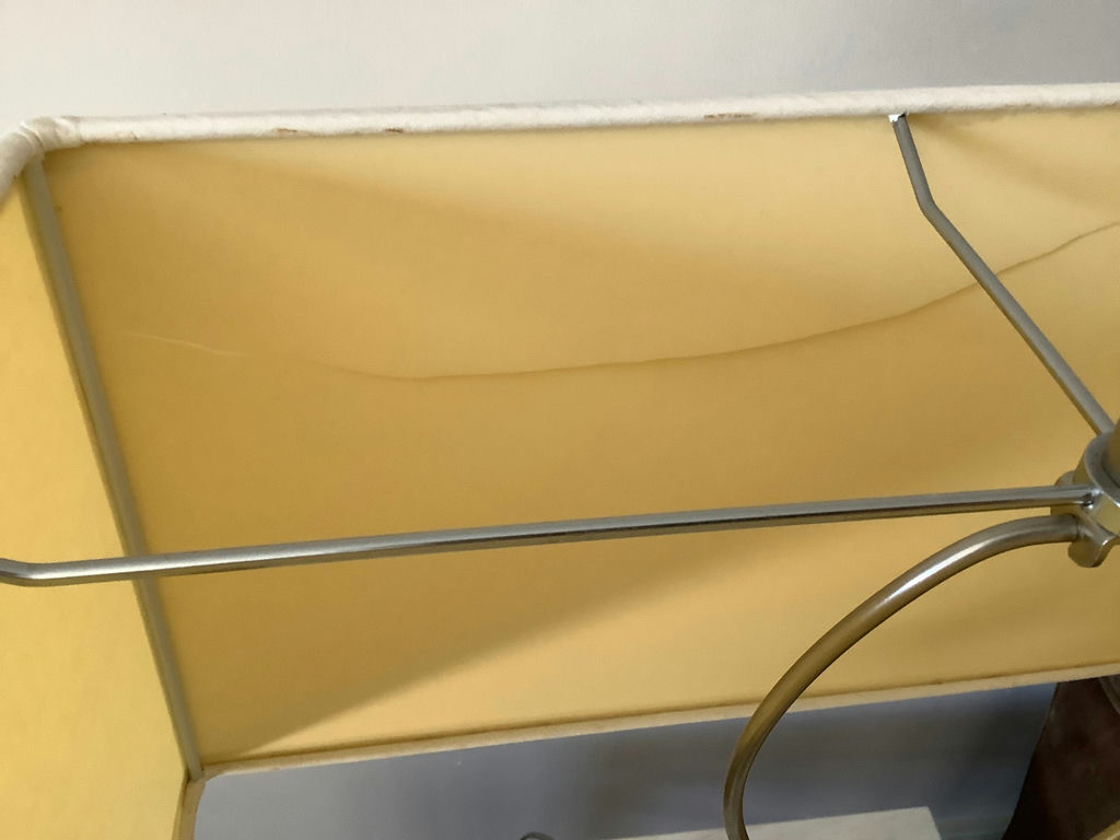 Brushed Silver Table Lamps - image 5 of 9