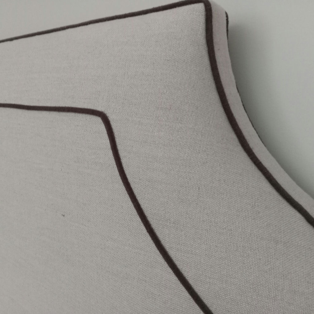 Twin Beds w/ Tall Upholstered Headboards - image 4 of 8