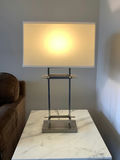 Brushed Silver Table Lamps - thumbnail 1 of 9