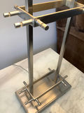 Brushed Silver Table Lamps - thumbnail 4 of 9