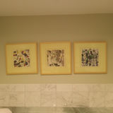 Trio Framed Abstract Art - thumbnail 1 of 5