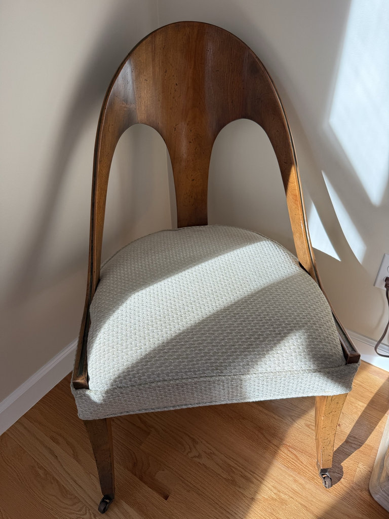 Antique Regency Spoonback Chair - image 1 of 4